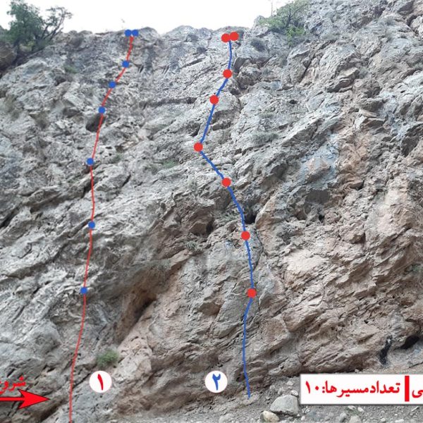 زون شرقی - سایت سنگنوردی شیرین آباد